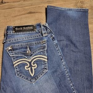 Size 28 Rock Revival Elena Boot Cut Jeans